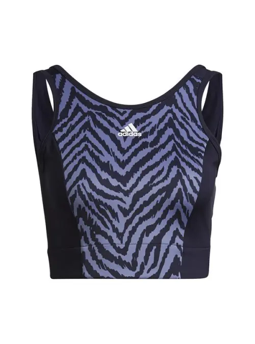 Adidas Damski Top W Zbr Crop Tp GS6347 Granatowy | Sklep Monotox
