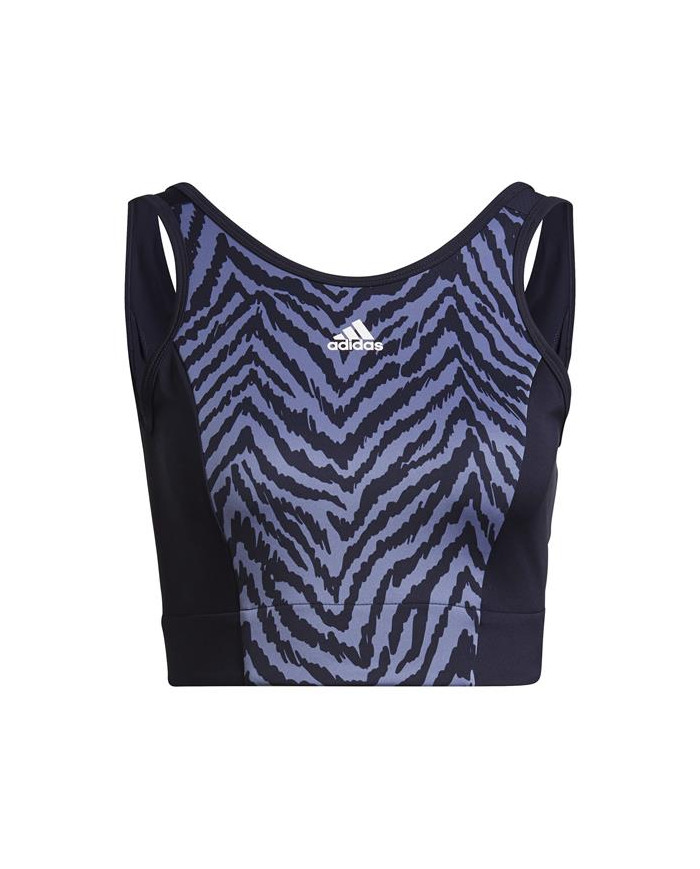 Adidas Damski Top W Zbr Crop Tp GS6347 Granatowy | Sklep Monotox