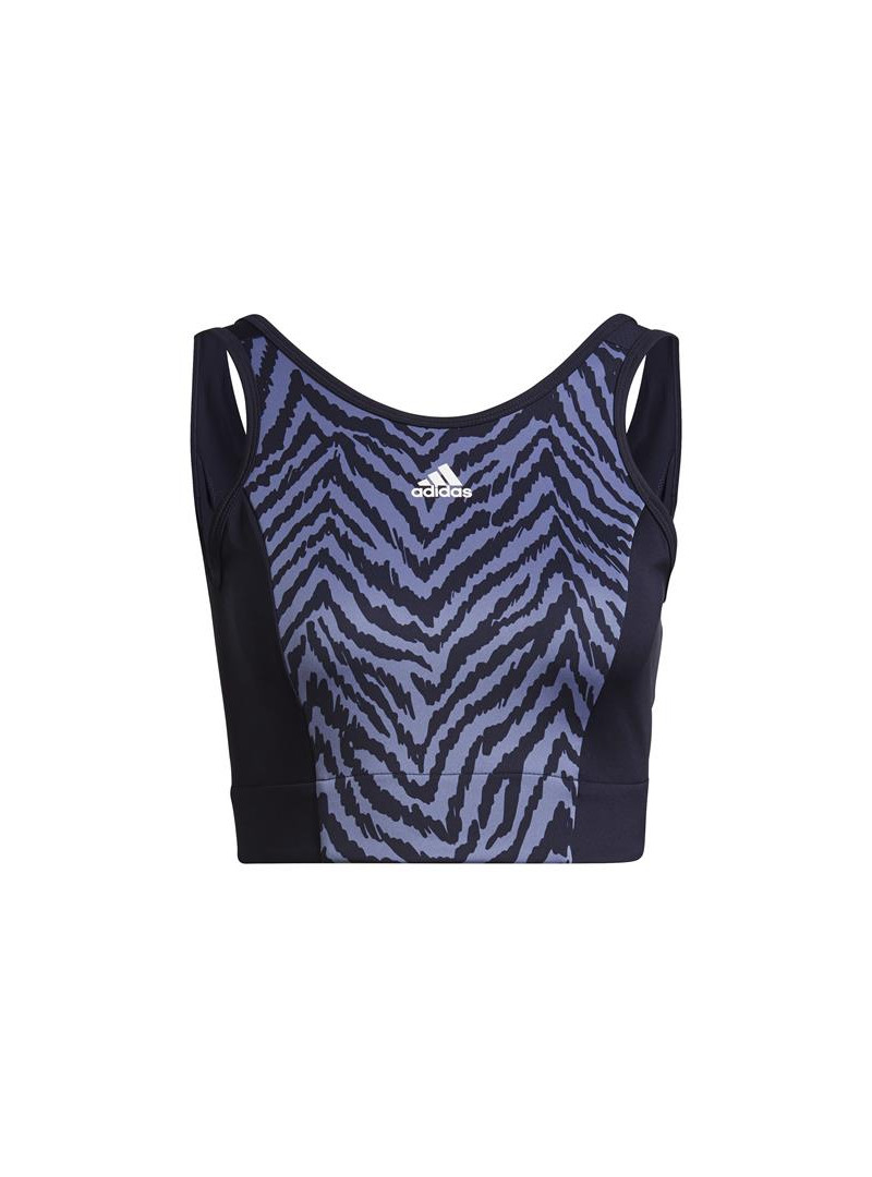 Adidas Damski Top W Zbr Crop Tp GS6347 Granatowy | Sklep Monotox