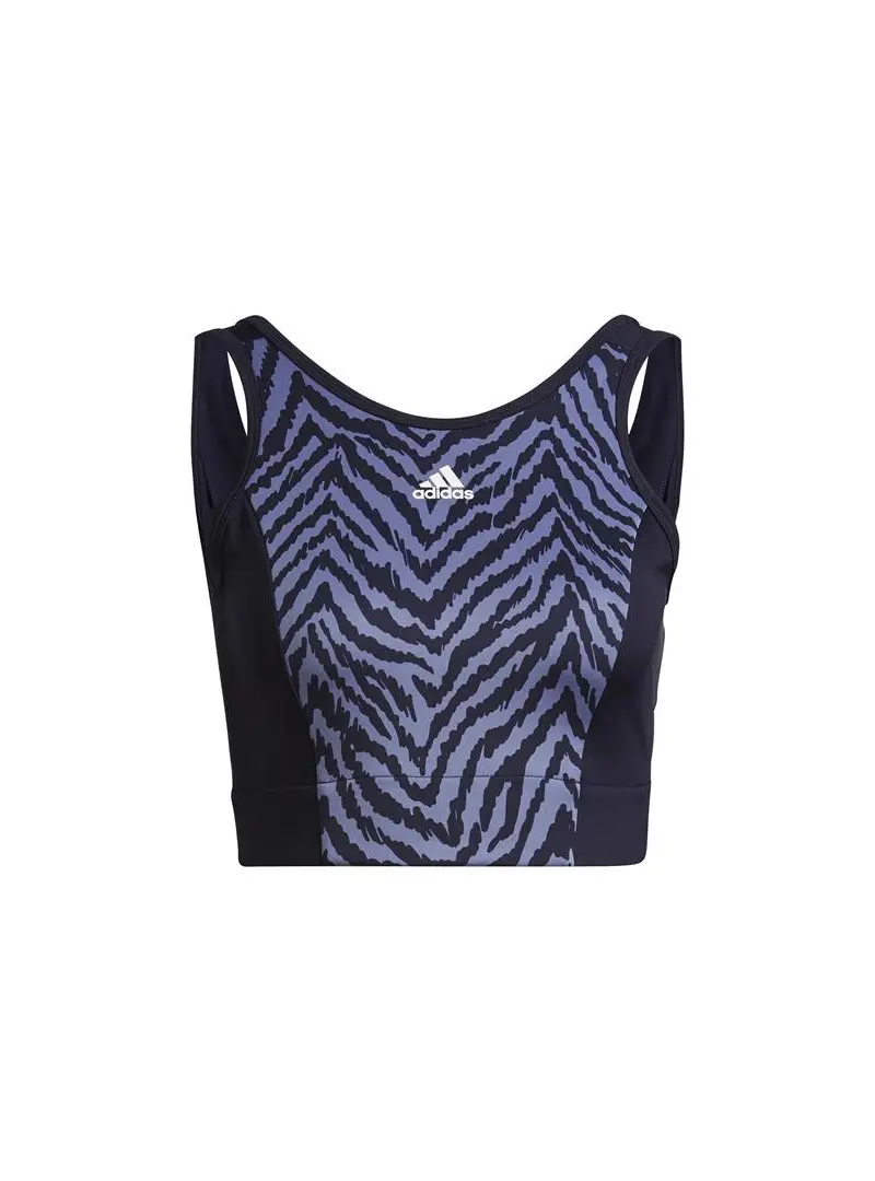 Adidas Damski Top W Zbr Crop Tp GS6347 Granatowy | Sklep Monotox