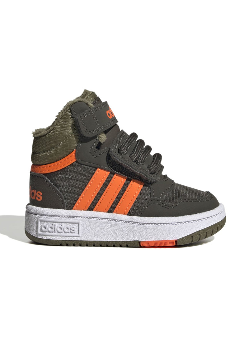 Adidas Dziecięce Sneakersy Hoops Mid 3.0 Ac I GW4480 Zielony | Sklep Monotox