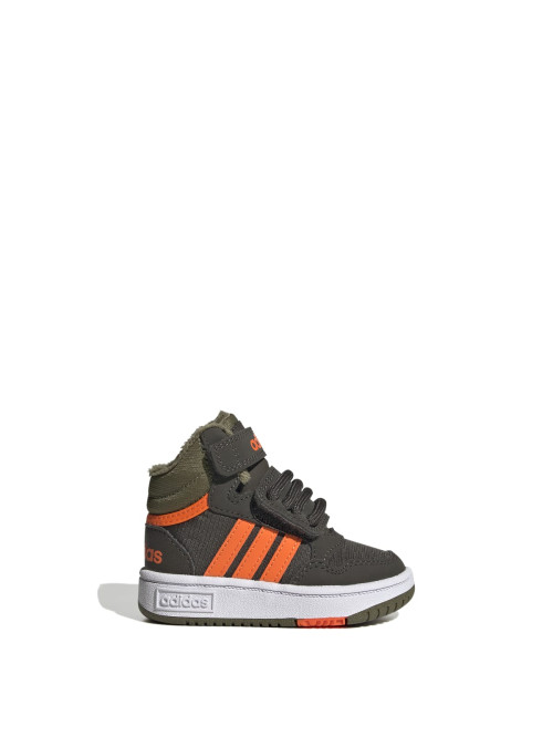 Adidas Dziecięce Sneakersy Hoops Mid 3.0 Ac I GW4480 Zielony | Sklep Monotox