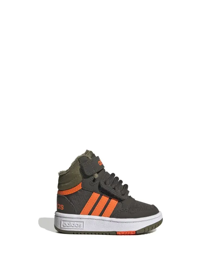 Adidas Dziecięce Sneakersy Hoops Mid 3.0 Ac I GW4480 Zielony | Sklep Monotox