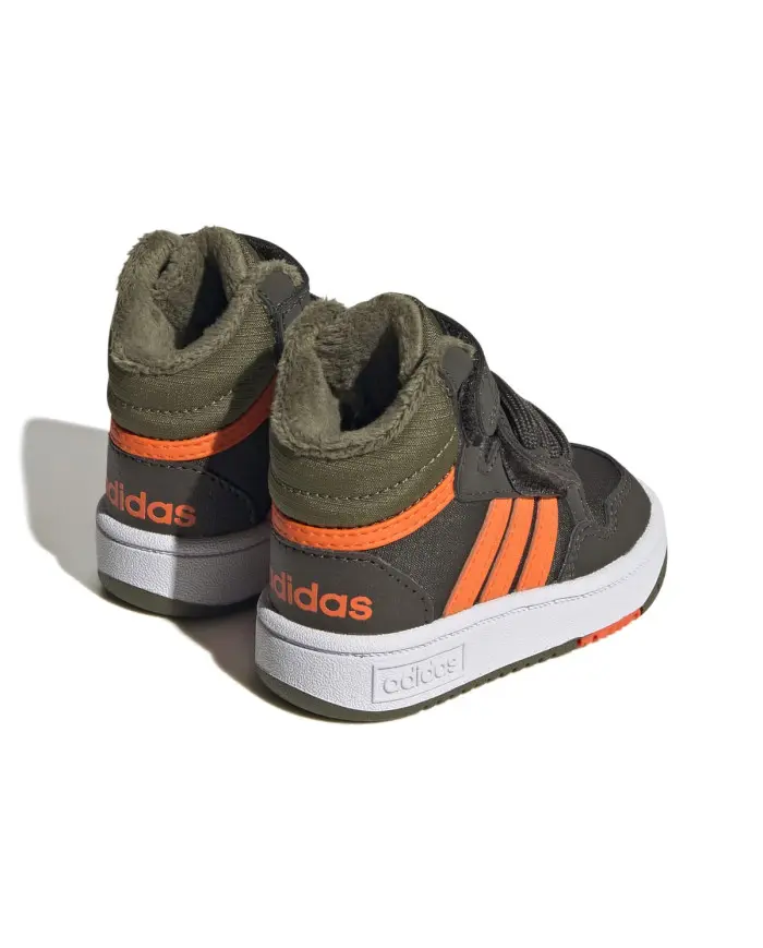 Adidas Dziecięce Sneakersy Hoops Mid 3.0 Ac I GW4480 Zielony | Sklep Monotox