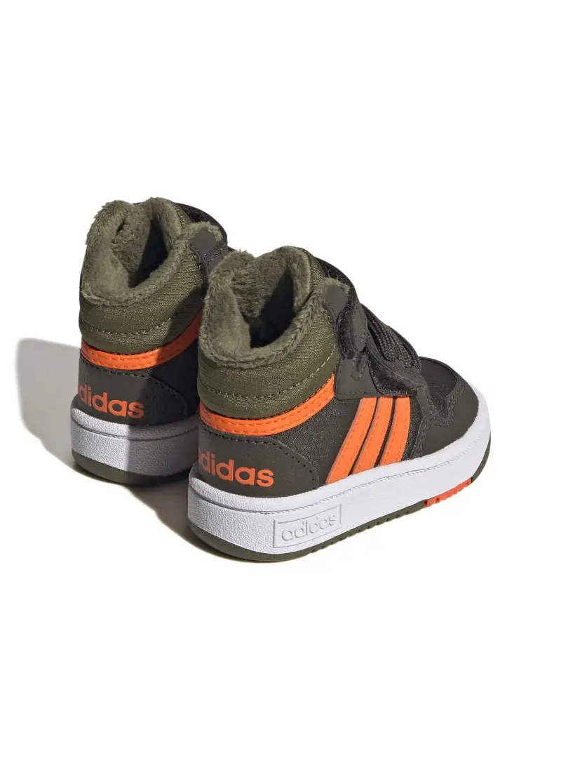Adidas Dziecięce Sneakersy Hoops Mid 3.0 Ac I GW4480 Zielony | Sklep Monotox