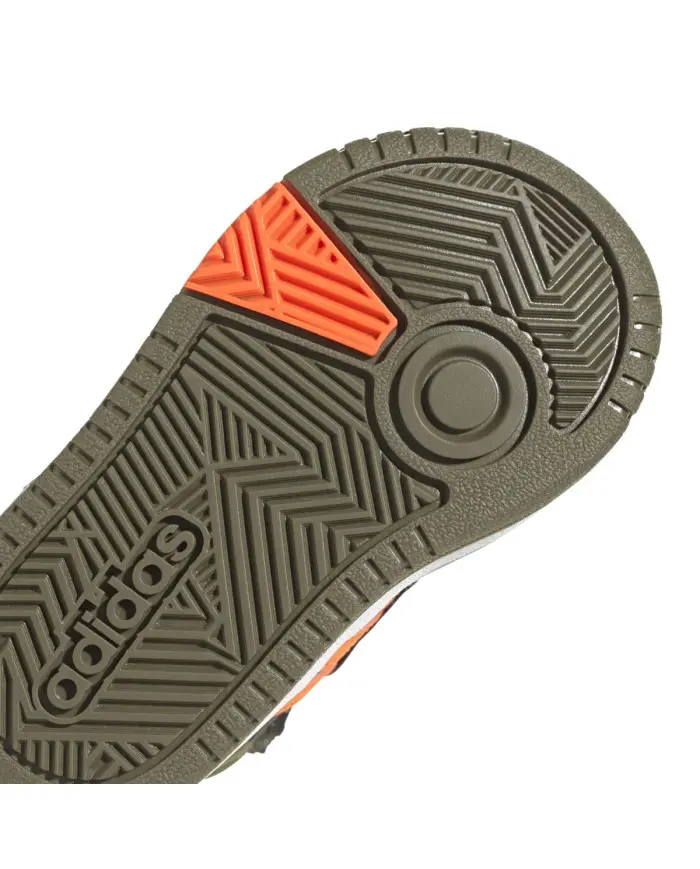 Adidas Dziecięce Sneakersy Hoops Mid 3.0 Ac I GW4480 Zielony | Sklep Monotox