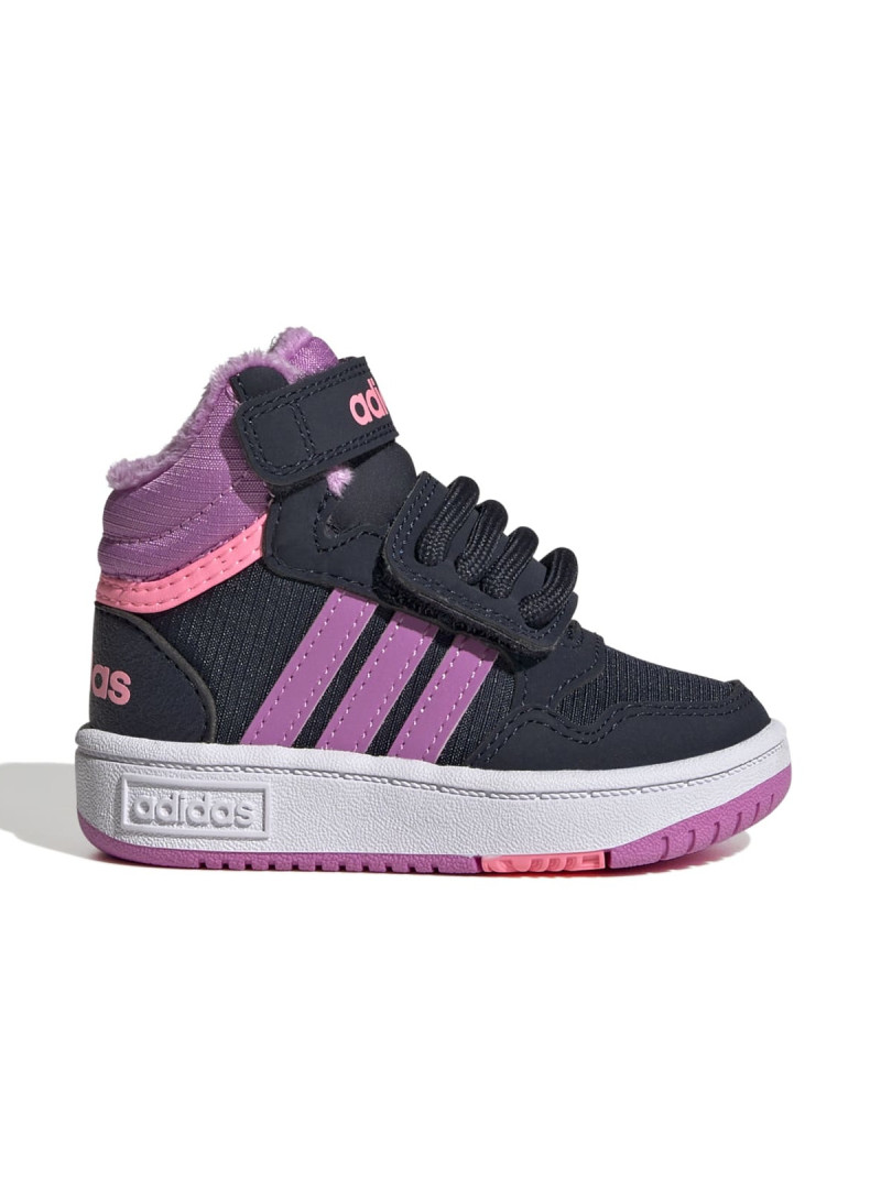 Adidas Dziecięce Sneakersy Hoops Mid 3.0 Ac I GW4485 Czarny | Sklep Monotox