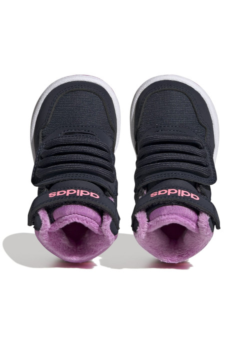Adidas Dziecięce Sneakersy Hoops Mid 3.0 Ac I GW4485 Czarny | Sklep Monotox