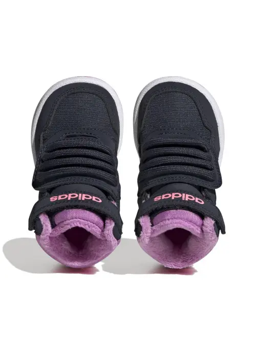 Adidas Dziecięce Sneakersy Hoops Mid 3.0 Ac I GW4485 Czarny | Sklep Monotox