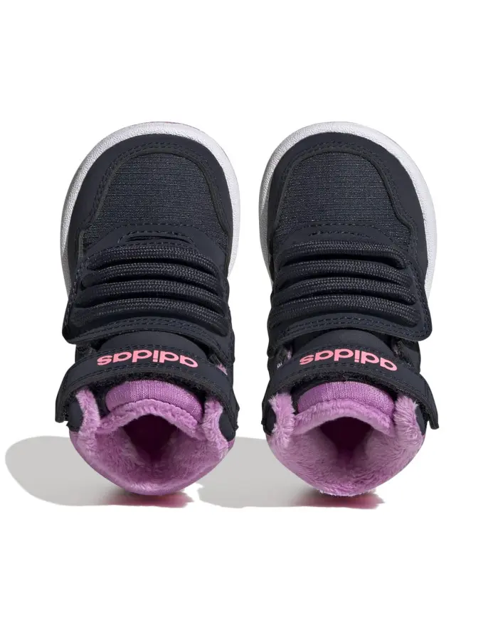 Adidas Dziecięce Sneakersy Hoops Mid 3.0 Ac I GW4485 Czarny | Sklep Monotox