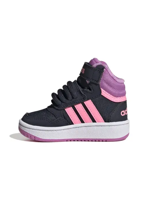 Adidas Dziecięce Sneakersy Hoops Mid 3.0 Ac I GW4485 Czarny | Sklep Monotox