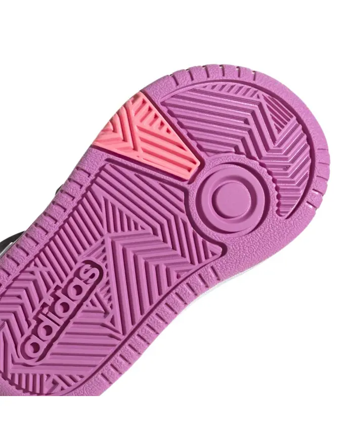 Adidas Dziecięce Sneakersy Hoops Mid 3.0 Ac I GW4485 Czarny | Sklep Monotox