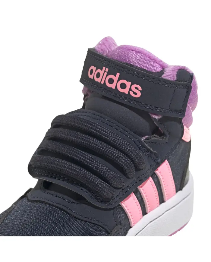 Adidas Dziecięce Sneakersy Hoops Mid 3.0 Ac I GW4485 Czarny | Sklep Monotox