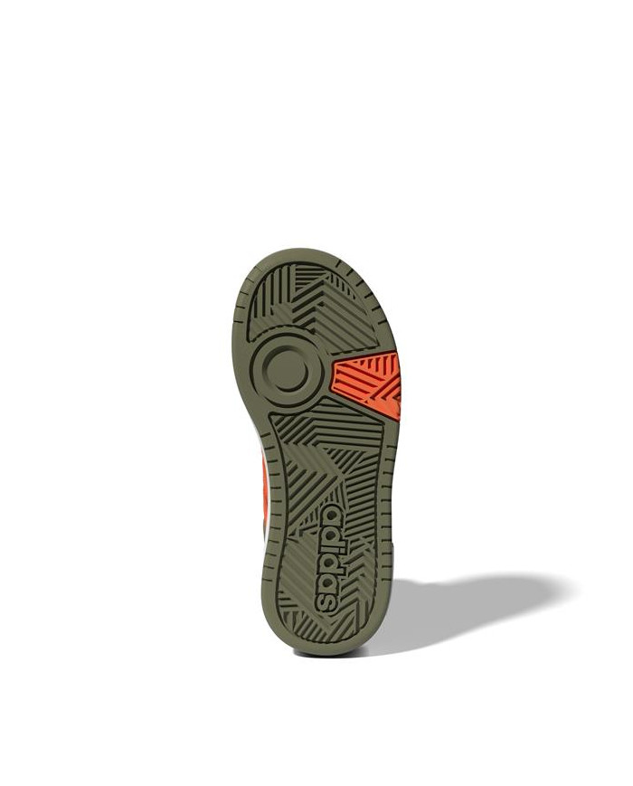Adidas Dziecięce Sneakersy Hoops Mid 3.0 K GW4486 Zielony | Sklep Monotox