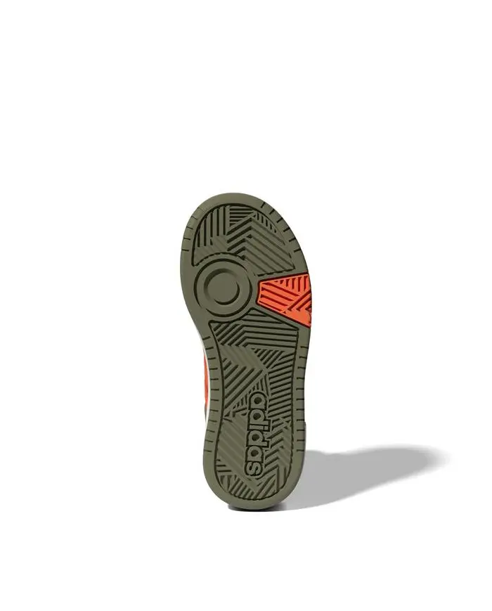 Adidas Dziecięce Sneakersy Hoops Mid 3.0 K GW4486 Zielony | Sklep Monotox