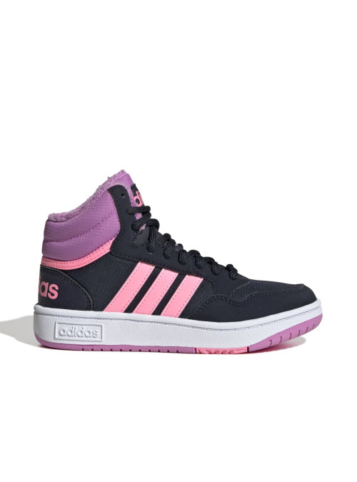 Adidas Dziecięce Sneakersy Hoops Mid 3.0 K GW6902 Czarny | Sklep Monotox