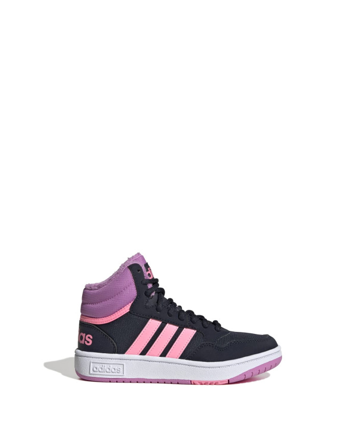Adidas Dziecięce Sneakersy Hoops Mid 3.0 K GW6902 Czarny | Sklep Monotox