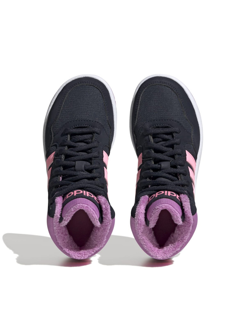 Adidas Dziecięce Sneakersy Hoops Mid 3.0 K GW6902 Czarny | Sklep Monotox