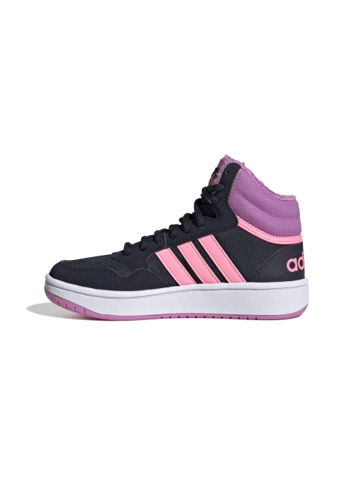 Adidas Dziecięce Sneakersy Hoops Mid 3.0 K GW6902 Czarny | Sklep Monotox