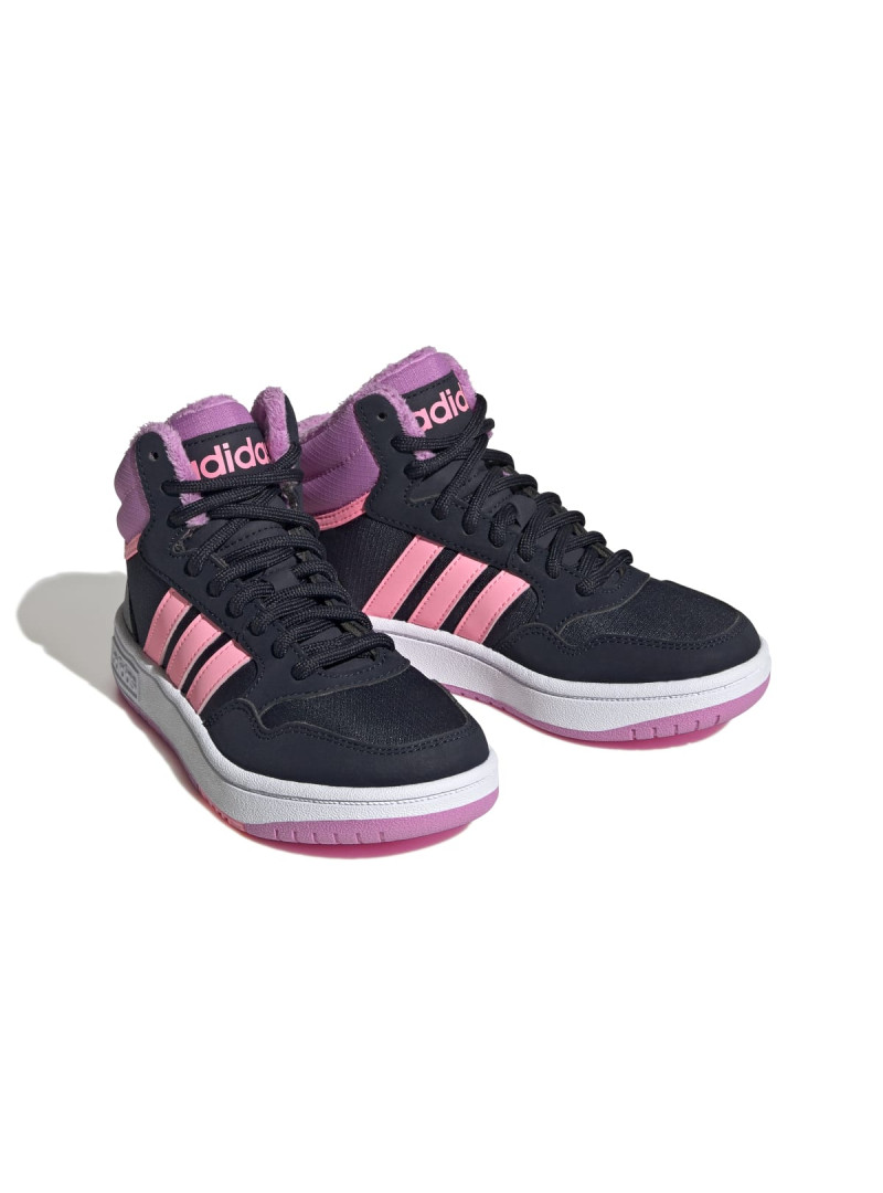 Adidas Dziecięce Sneakersy Hoops Mid 3.0 K GW6902 Czarny | Sklep Monotox
