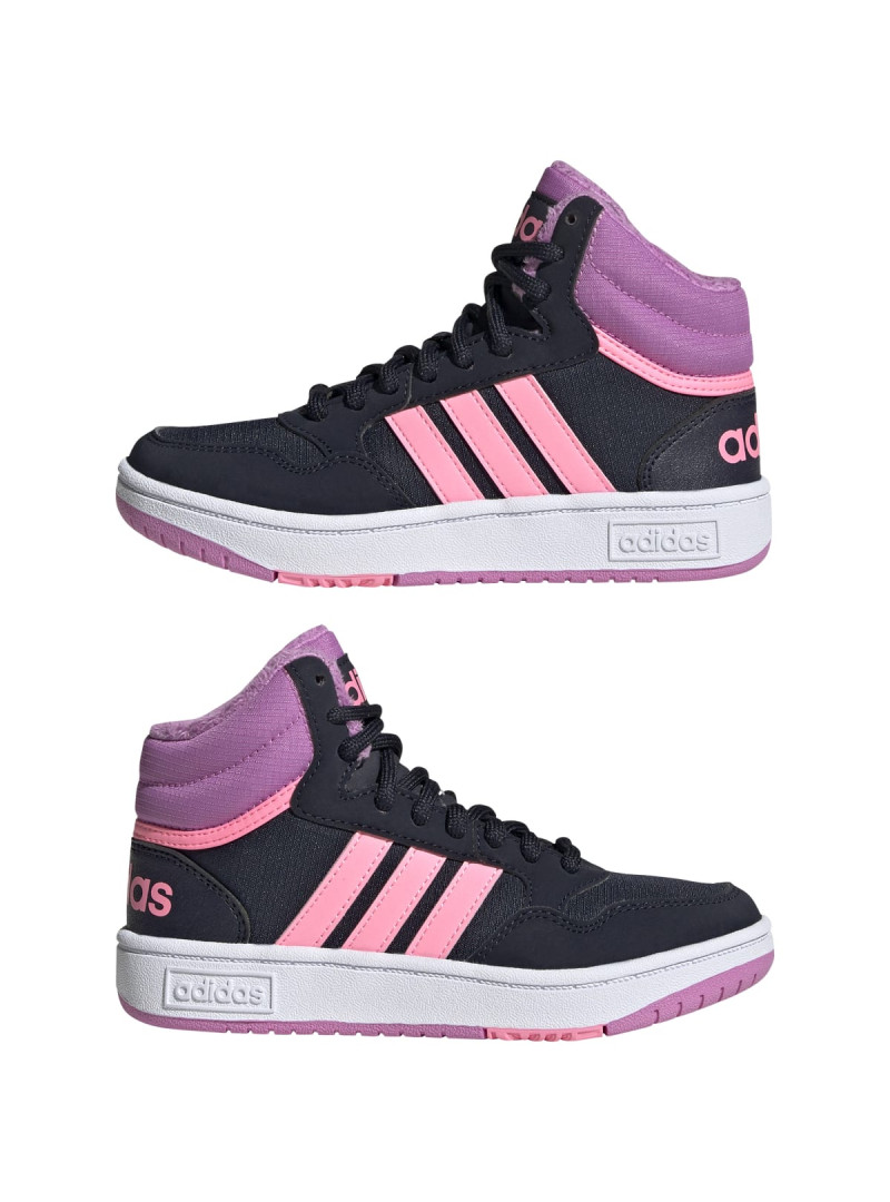 Adidas Dziecięce Sneakersy Hoops Mid 3.0 K GW6902 Czarny | Sklep Monotox