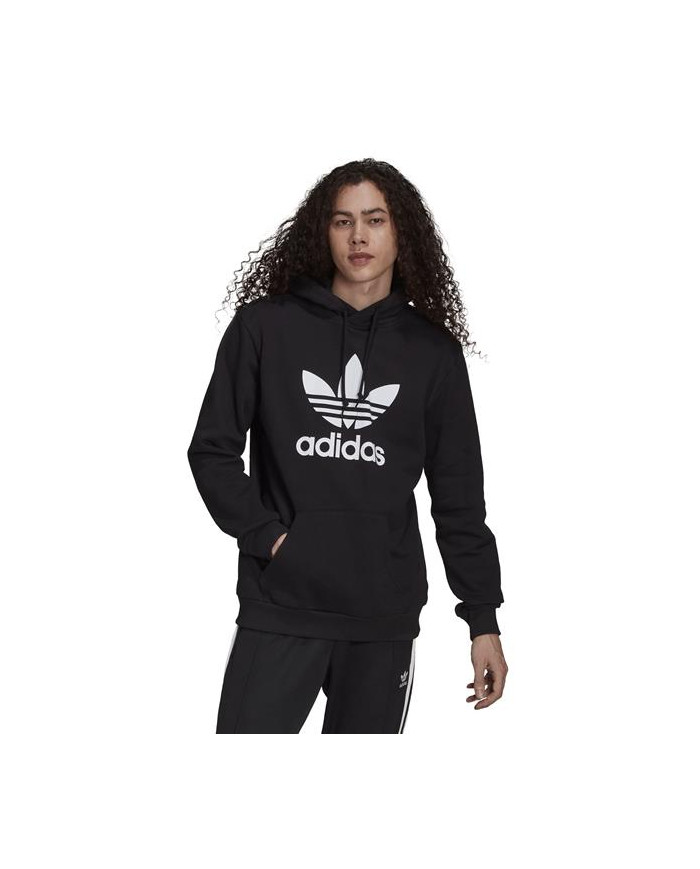 Adidas Męska Bluza Trefoil Hoody H06667 Czarny | Sklep Monotox