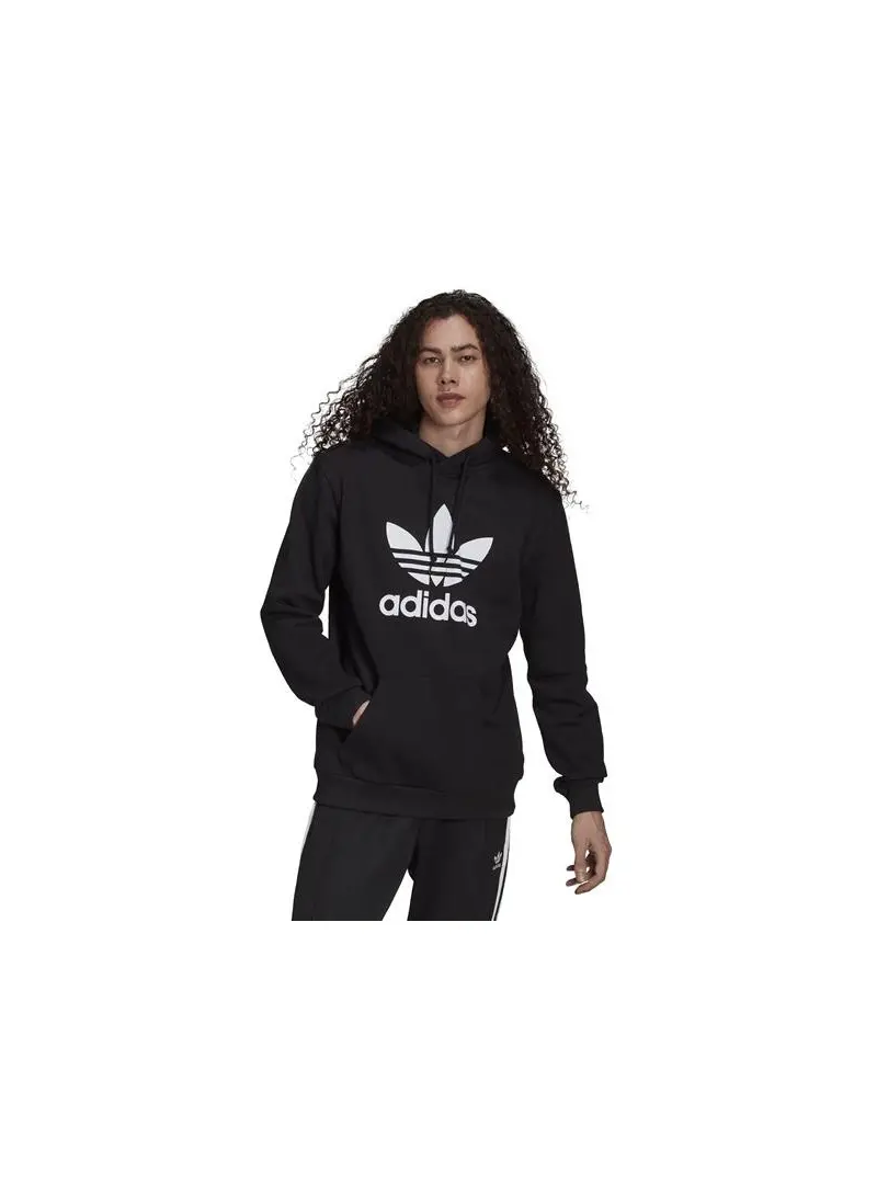 Adidas Męska Bluza Trefoil Hoody H06667 Czarny | Sklep Monotox