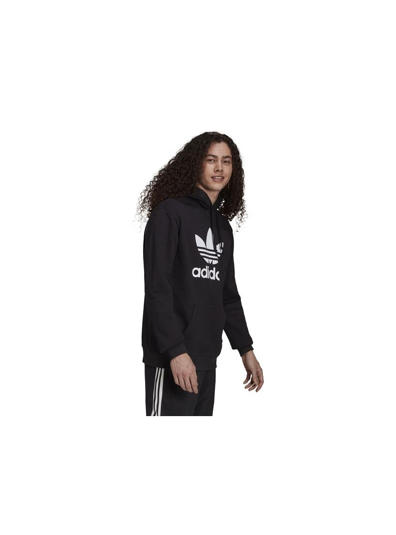 Adidas Męska Bluza Trefoil Hoody H06667 Czarny | Sklep Monotox