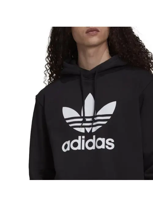 Adidas Męska Bluza Trefoil Hoody H06667 Czarny | Sklep Monotox