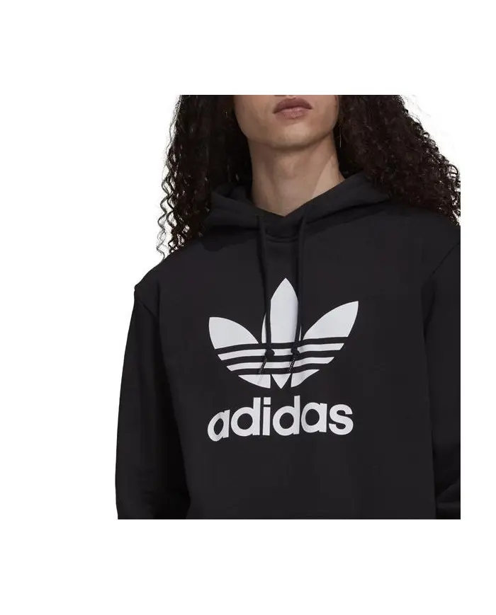 Adidas Męska Bluza Trefoil Hoody H06667 Czarny | Sklep Monotox