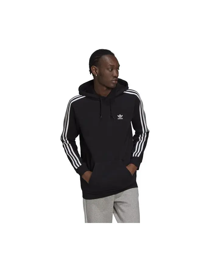 Adidas Męska Bluza 3 Stripes Hoody H06676 Czarny | Sklep Monotox