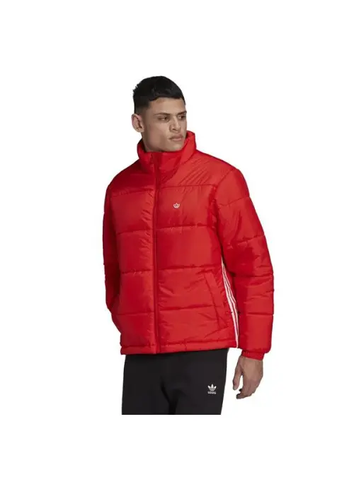 Adidas Męska Kurtka Pad Stand Puff H13553 Czerwony | Sklep Monotox