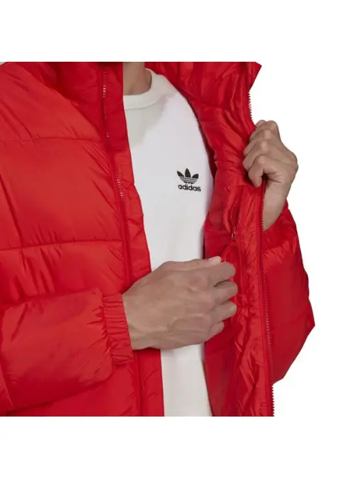 Adidas Męska Kurtka Pad Stand Puff H13553 Czerwony | Sklep Monotox
