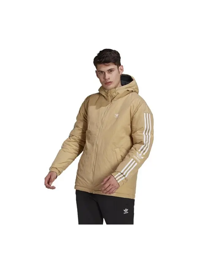 Adidas Męska Kurtka Lock-up Padd Jk H14122 Beżowy | Sklep Monotox