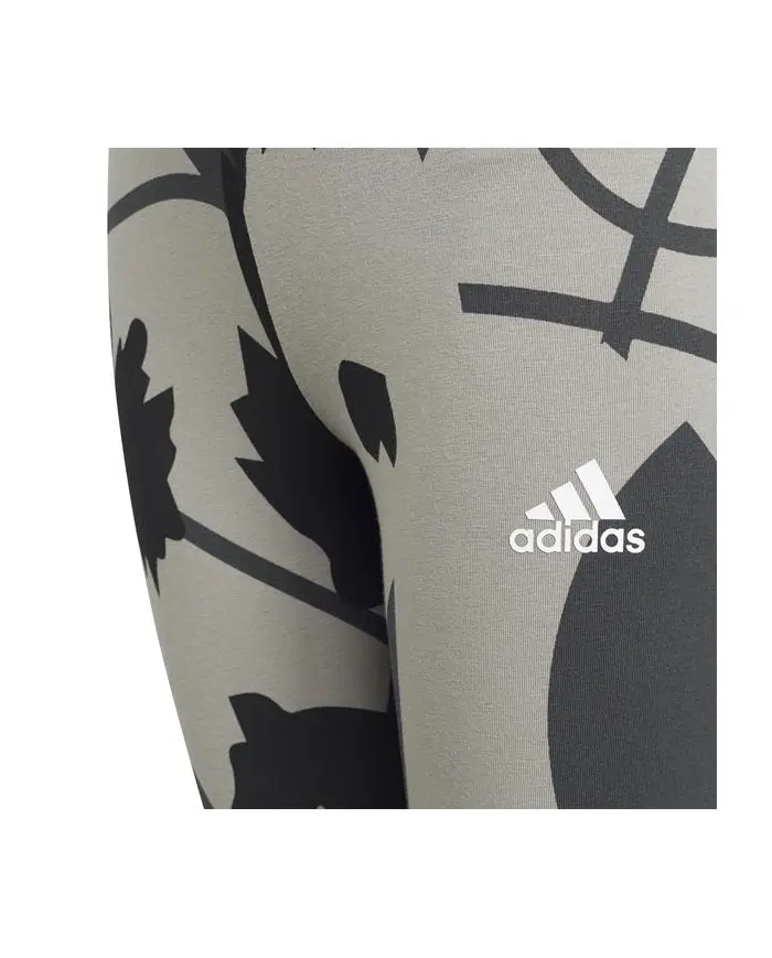 Adidas Dziecięce Legginsy G Fi 3s Aop Tight H26604 Szary | Sklep Monotox