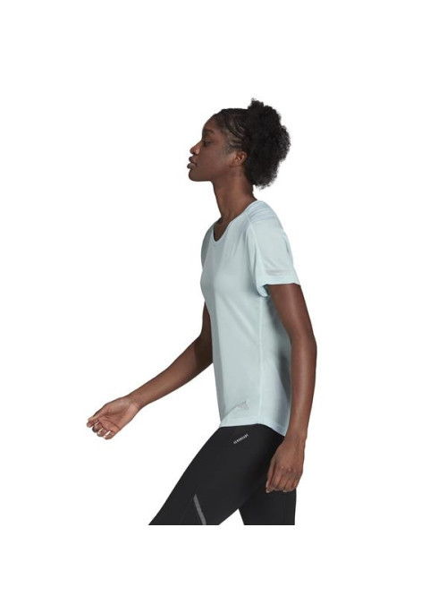 Adidas Damski T-shirt Run It Tee W H31028 Niebieski | Sklep Monotox