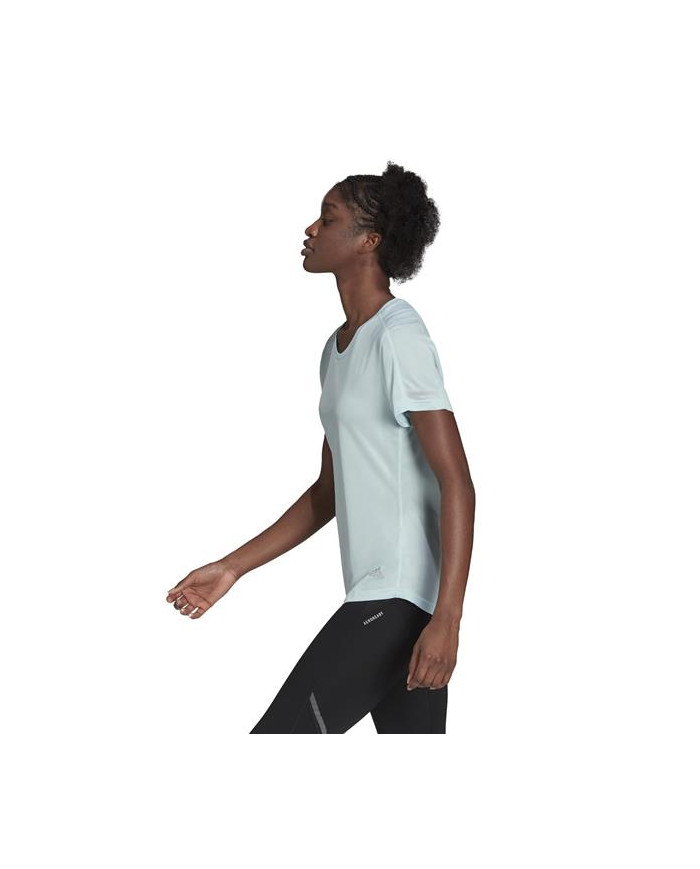 Adidas Damski T-shirt Run It Tee W H31028 Niebieski | Sklep Monotox