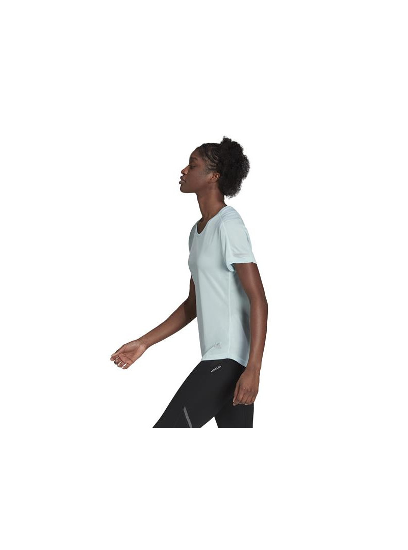 Adidas Damski T-shirt Run It Tee W H31028 Niebieski | Sklep Monotox