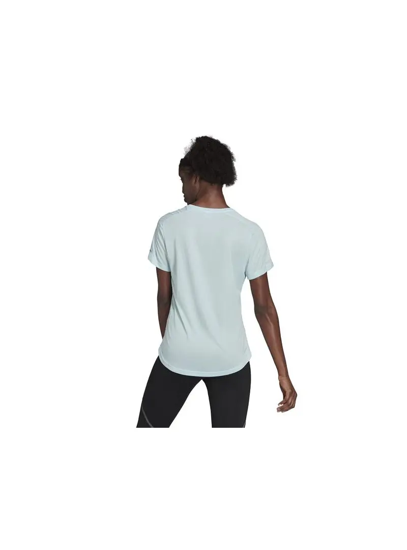 Adidas Damski T-shirt Run It Tee W H31028 Niebieski | Sklep Monotox