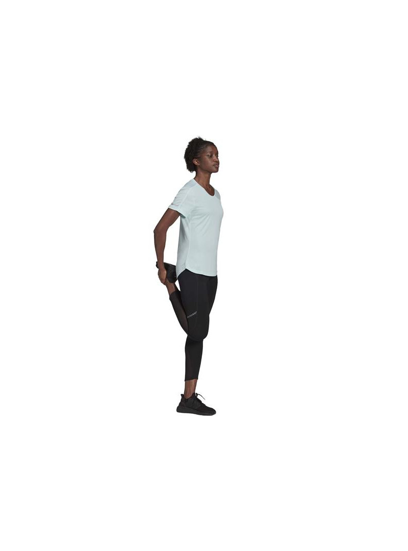 Adidas Damski T-shirt Run It Tee W H31028 Niebieski | Sklep Monotox