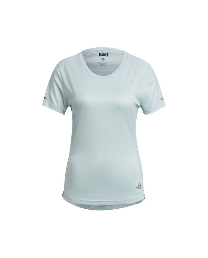 Adidas Damski T-shirt Run It Tee W H31028 Niebieski | Sklep Monotox