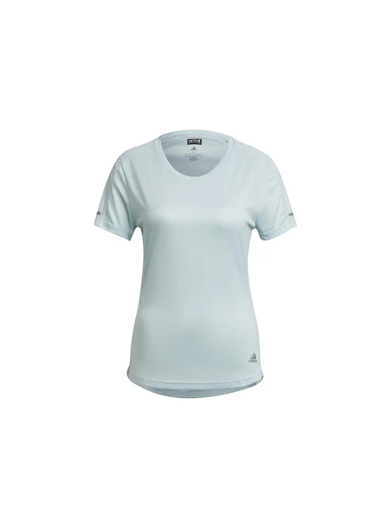 Adidas Damski T-shirt Run It Tee W H31028 Niebieski | Sklep Monotox