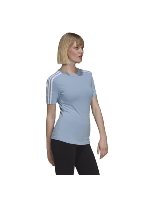 Adidas Damski T-shirt Tight Tee H33545 Niebieski | Sklep Monotox