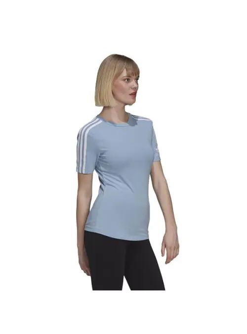 Adidas Damski T-shirt Tight Tee H33545 Niebieski | Sklep Monotox