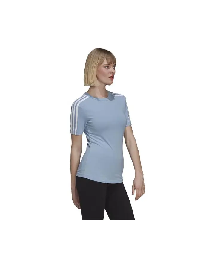 Adidas Damski T-shirt Tight Tee H33545 Niebieski | Sklep Monotox