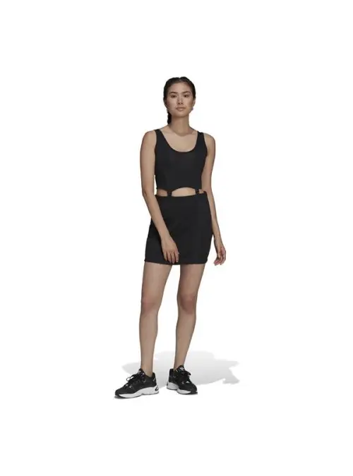 Adidas Damska Sukienka Rib Dress HC3032 Czarny | Sklep Monotox