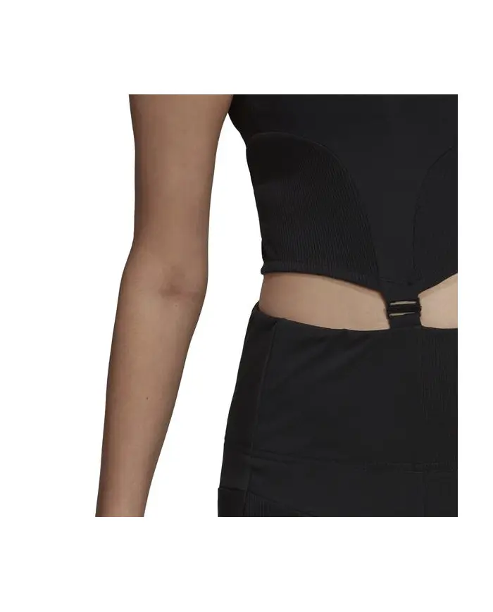 Adidas Damska Sukienka Rib Dress HC3032 Czarny | Sklep Monotox