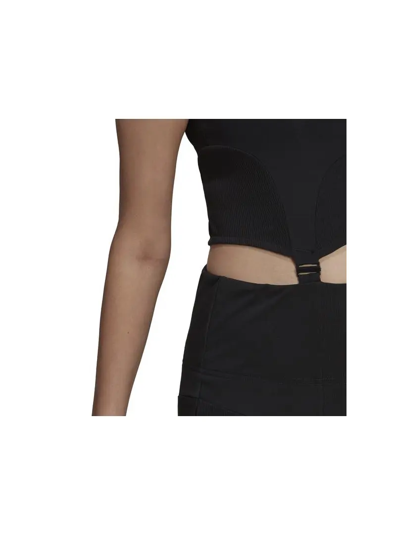 Adidas Damska Sukienka Rib Dress HC3032 Czarny | Sklep Monotox