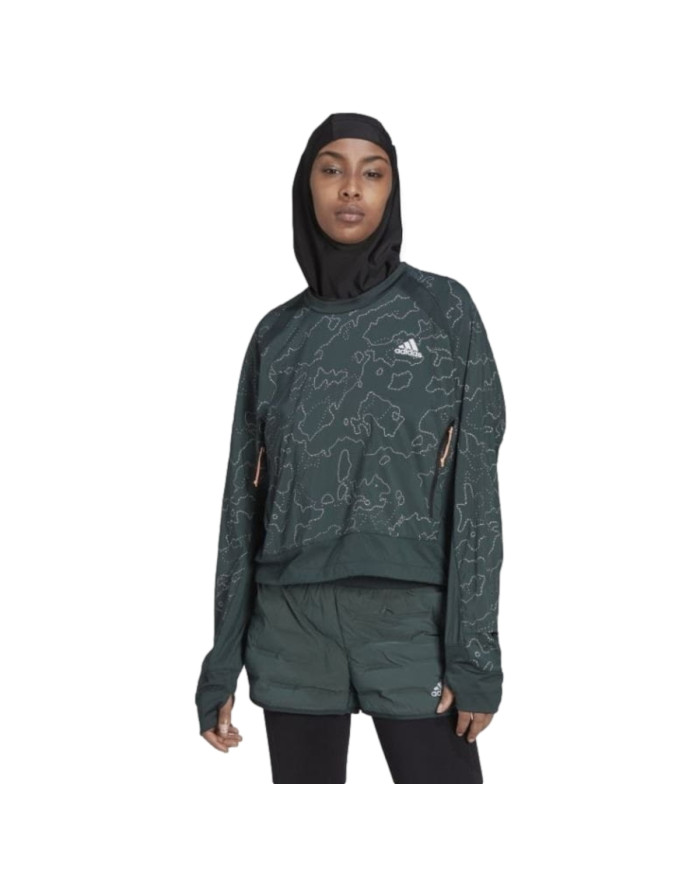 Adidas Damska Bluza Xcity Cover Up HC6323 Czarny | Sklep Monotox