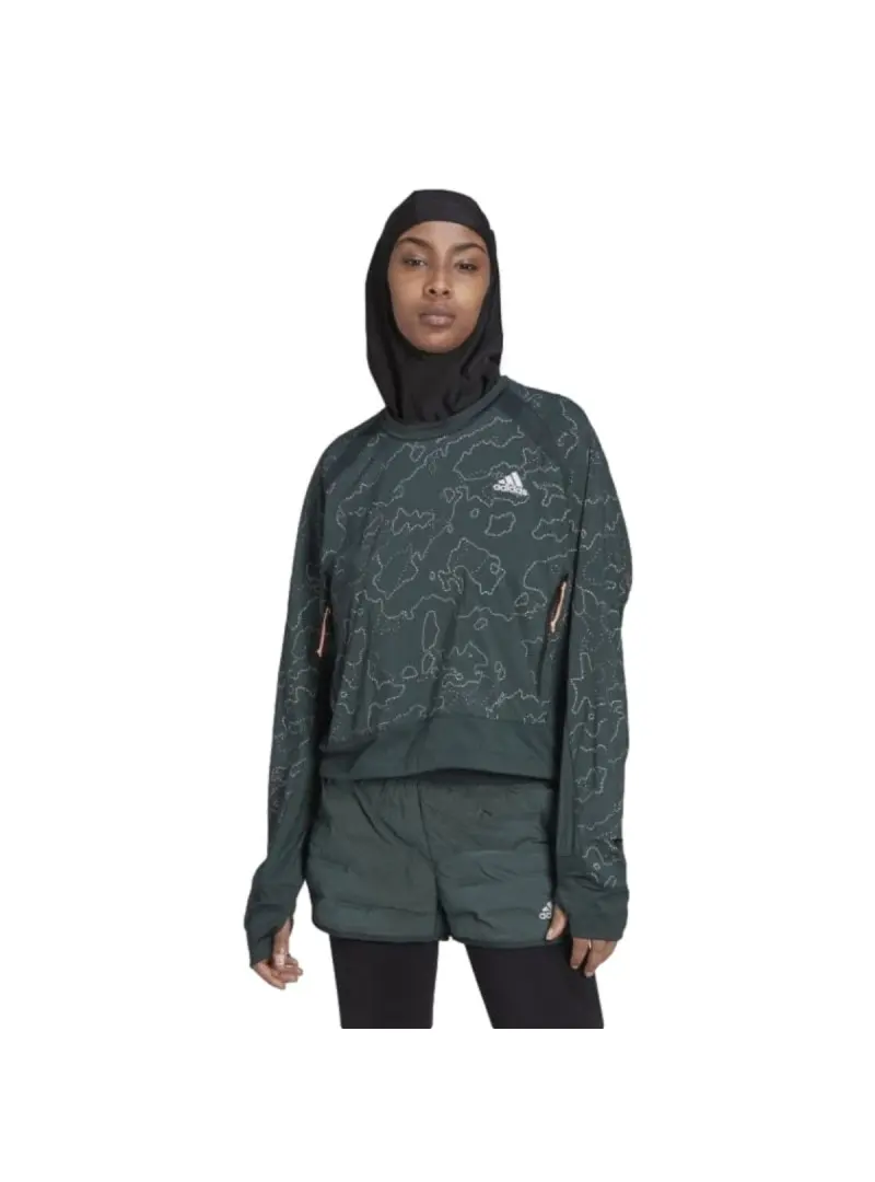 Adidas Damska Bluza Xcity Cover Up HC6323 Czarny | Sklep Monotox